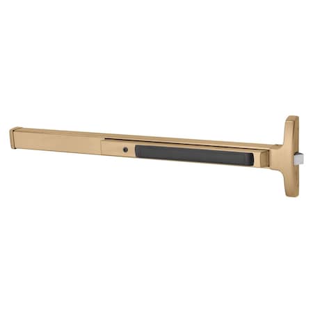 Sargent Grade 1 Rim Exit Device, Narrow Stile Pushpad, 36-in Device, Night Latch Function, Hex Key Dogging, 8504F 10